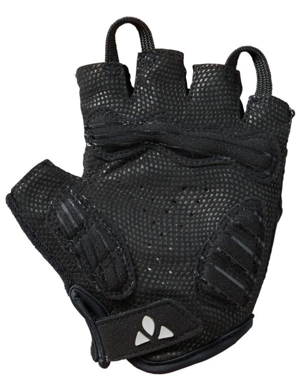 Vaude cyklistické rukavice Advanced II, black, dámske