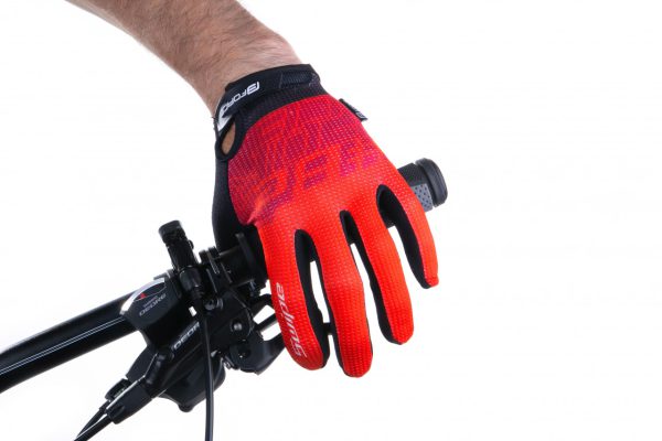 FORCE rukavice MTB SWIPE letné, červené