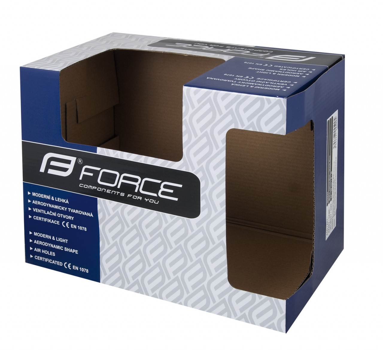 FORCE prilba FUN PLANETS detská fluo-modrá