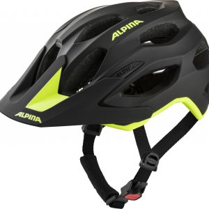 ALPINA Cyklistická prilba Carapax 2.0 čierno-neon žltá