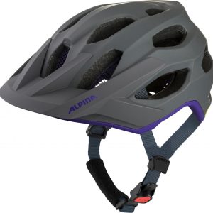 ALPINA Cyklistická prilba APAX MIPS šedo-fialová matná