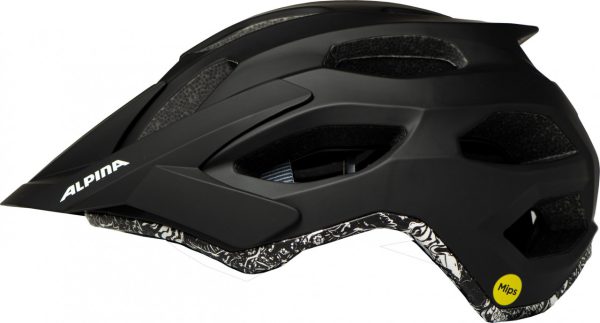 ALPINA Cyklistická prilba APAX MIPS blackbird matná