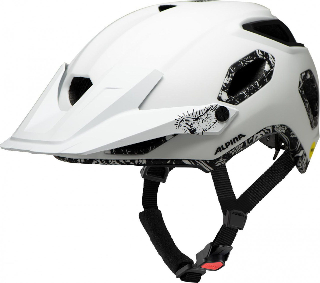 ALPINA Cyklistická enduro prilba Croot Mips blackbird matná