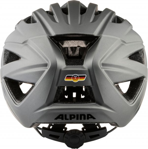 ALPINA Cyklistická prilba PARANA tmavo strieborná mat