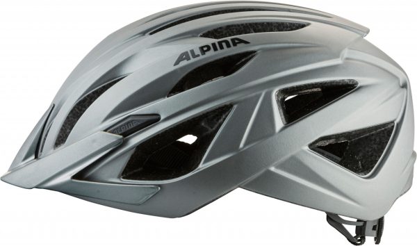 ALPINA Cyklistická prilba PARANA tmavo strieborná mat