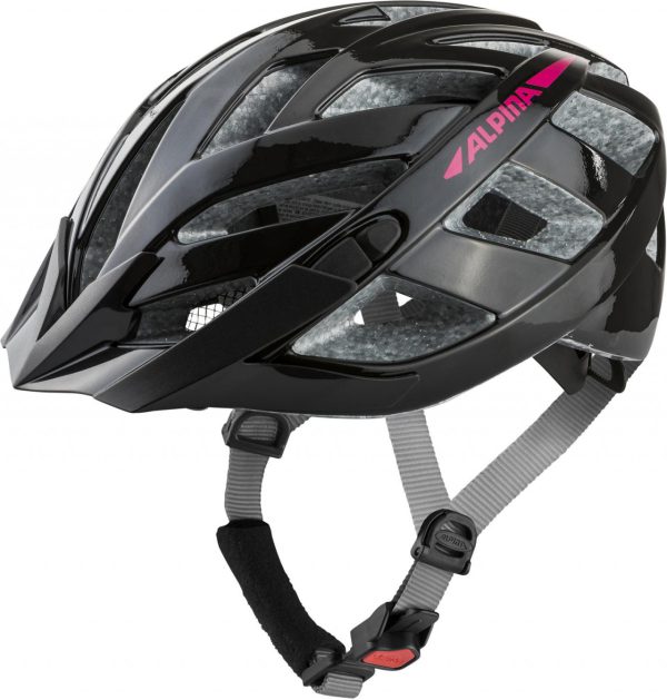 ALPINA Cyklistická prilba PANOMA 2.0 čierno-ružová