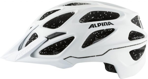 ALPINA Cyklistická prilba MYTHOS TOCSEN biela mat