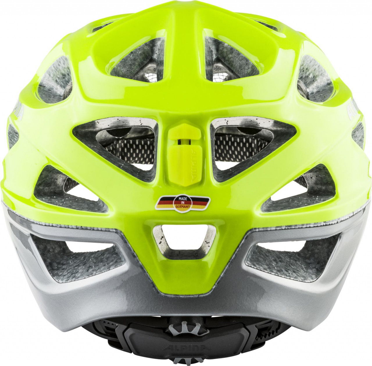 ALPINA Cyklistická prilba MYTHOS 3.0 be visible - strieborná lesklá