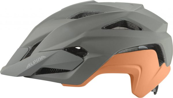 ALPINA Cyklistická prilba KAMLOOP moon grey-peach mat