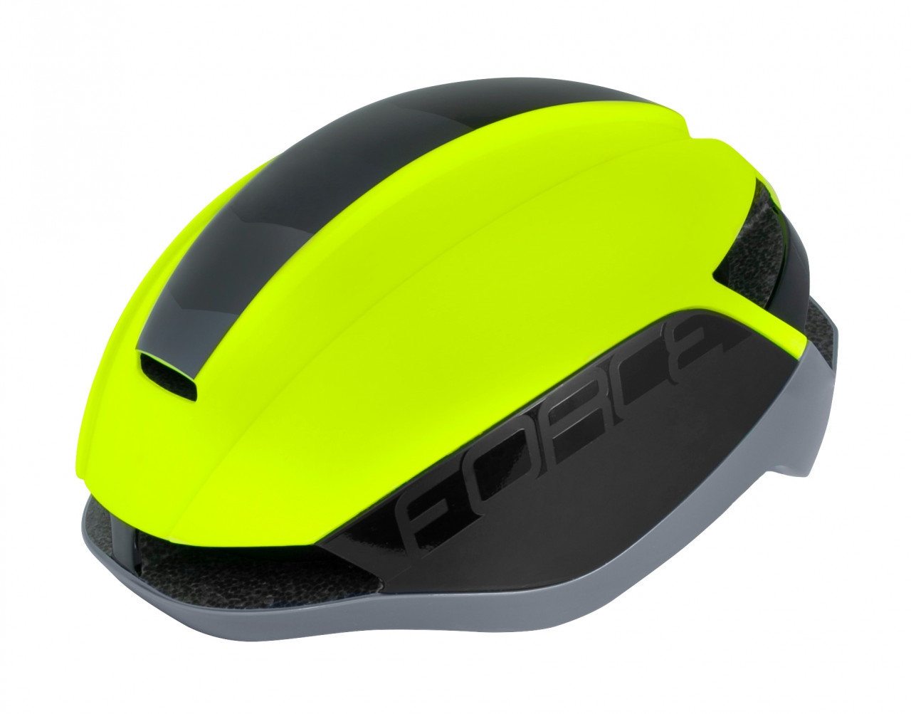 FORCE prilba ORCA, fluo matná-šedá