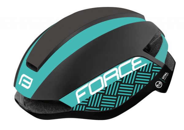 FORCE prilba ORCA TEAM EDITION, čierna