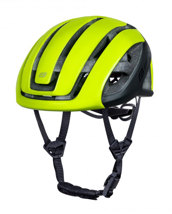 FORCE prilba NEO, fluo-čierna