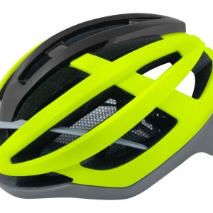 FORCE prilba LYNX, fluo-šedá