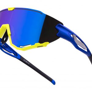 FORCE okuliare CREED modro-fluo, modré revo sklo