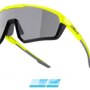 FORCE okuliare APEX, fluo-čierne, fotochromatické sklo