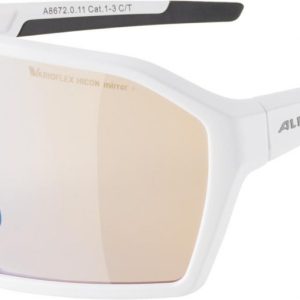 ALPINA Cyklistické okuliare RAM HVLM+ biele mat