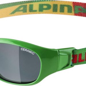ALPINA Detské okuliare SPORT FLEXXY KIDS zelené puzzle