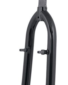 FORCE vidlice MTB 26" Fe 1"  závit, čierna lesklá