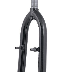 FORCE vidlica trekking 28" Fe 1"  závit, čierna lesklá