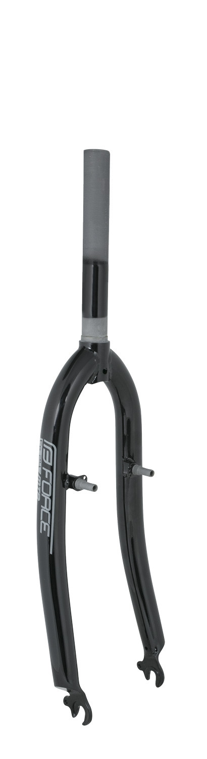 FORCE vidlica MTB 24" Fe 1"  závit, čierna lesklá