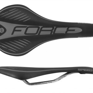 FORCE sedlo SPEED, čierno-šedé, Crn-Titan