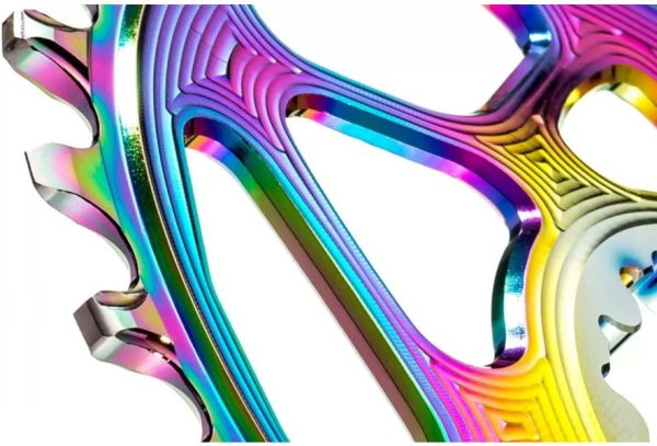 absoluteBLACK SRAM Oval Boost 148 rainbow