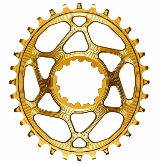 absoluteBLACK SRAM OVAL 6 offset červený