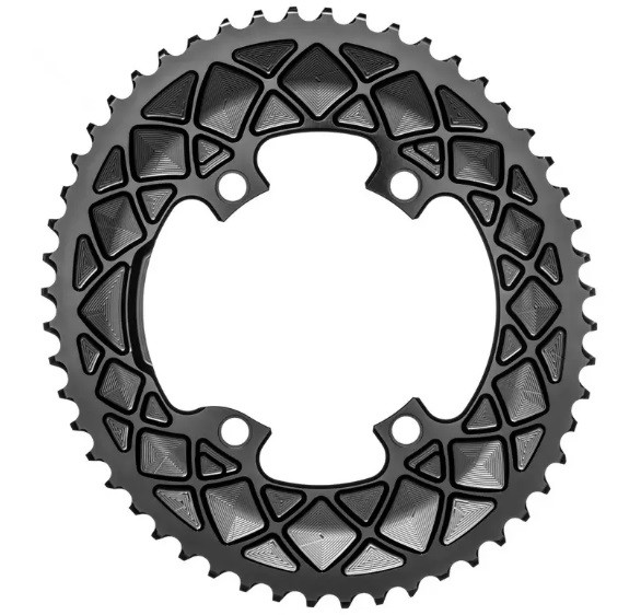 absoluteBLACK Oval 110/4 4h Shi 9100 čierny