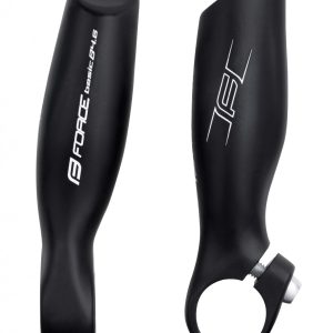 FORCE rohy B4.6 11,5 cm Al, čierne matné