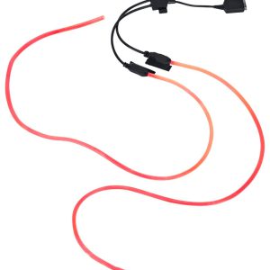 Vaude led svetlo "Light me up" na batohy, red