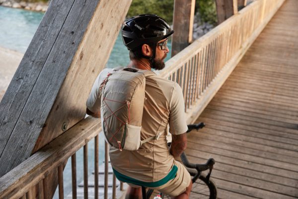 Vaude cyklistický batoh Uphill 8, unisex, čierny