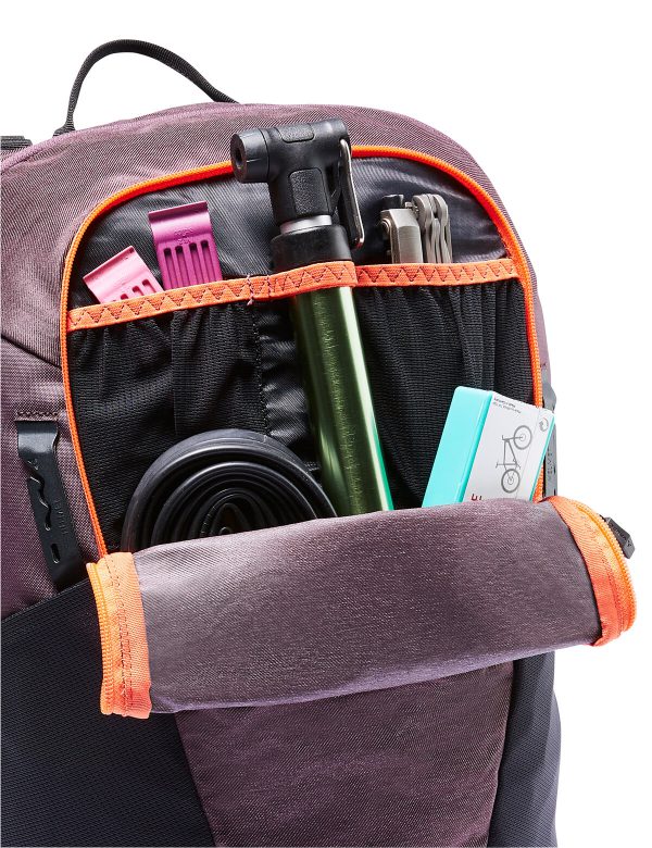 Vaude cyklistický batoh Tremalzo 12, dámsky, blackberry