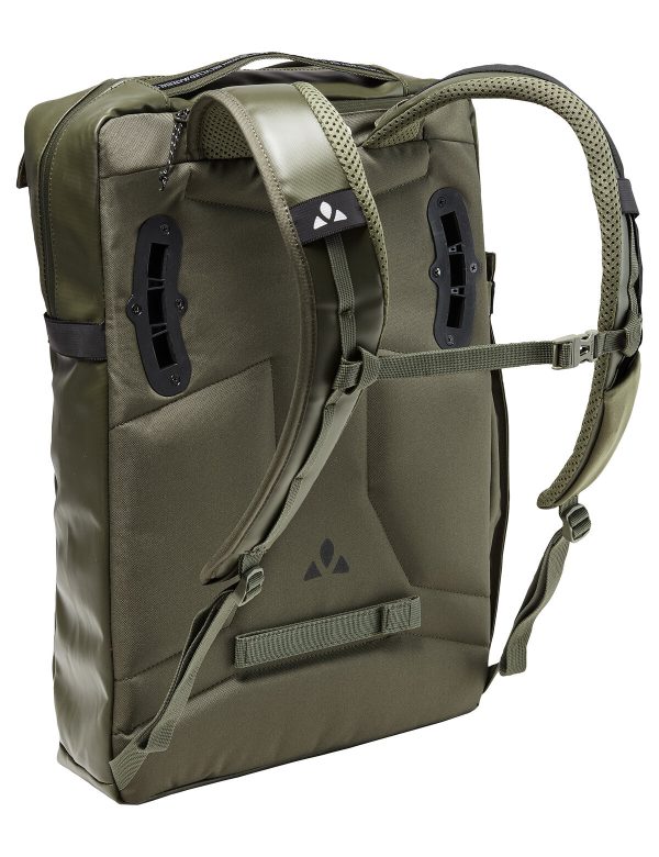 Vaude cyklistický batoh Mineo Transformer Backpack 20, unisex, khaki