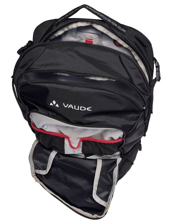 Vaude cyklistický batoh Ledro 18, unisex, black