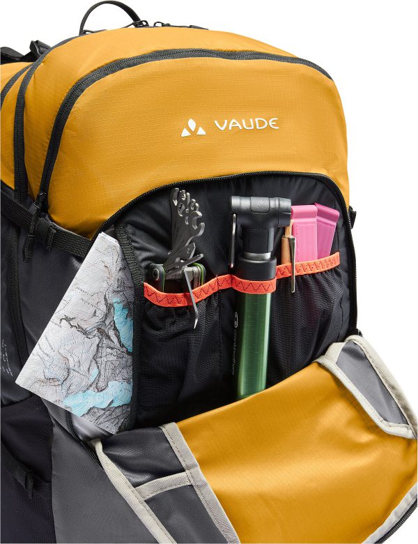Vaude cyklistický batoh Bike Alpin 25+5, unisex, burnt yellow