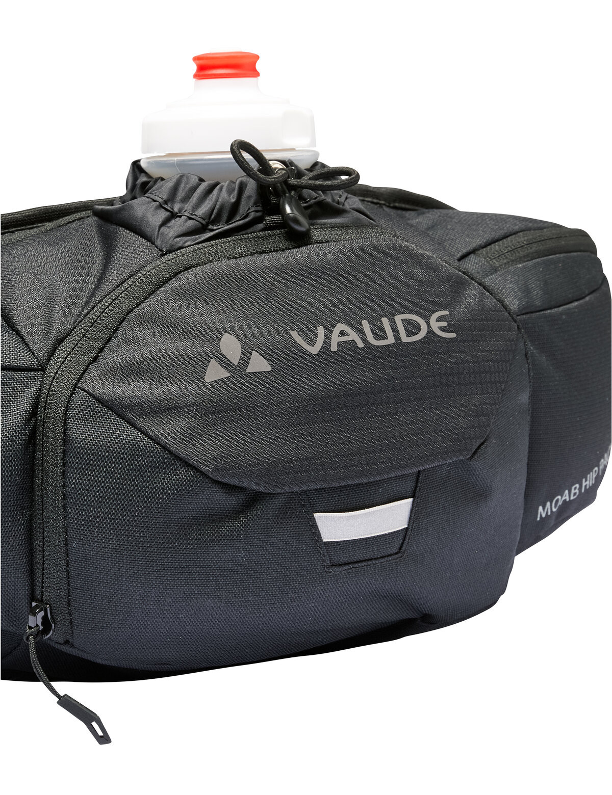 Vaude cyklistická ľadvinka Moab Hip Pack 4, unisex, black