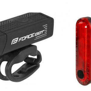 FORCE svetlá sada DOT USB predné + zadné