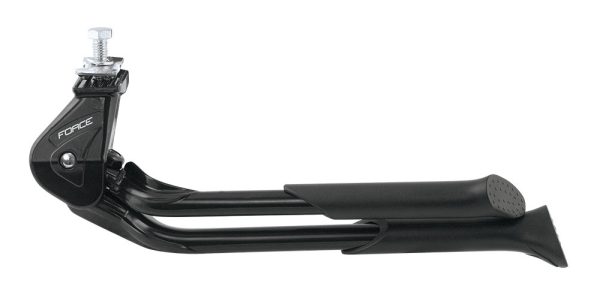FORCE stojan TWO 24-28" Al 2nohý pod rám + protikus, čierny