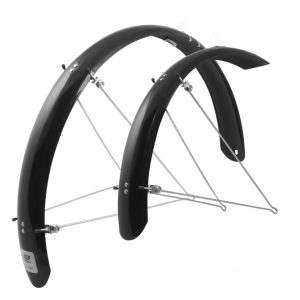 FORCE blatníky 58 Aluflex 20" + vzpery, čierne
