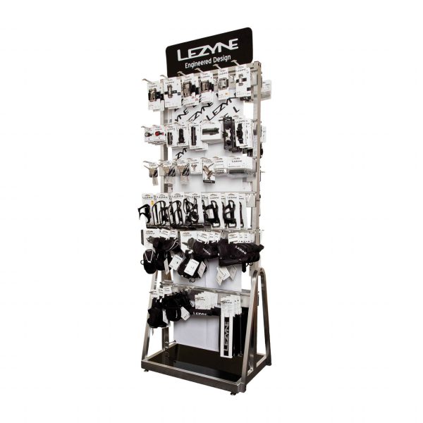 Lezyne výstavný stojan 2 SIDED SELF STAND