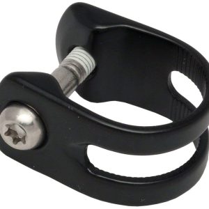 DISC BRAKE LEVER CLAMP - (DISCRETE) BLACK (STAINLESS STEEL BOLT T25)-GUIDE ULT/RSC/RS/RE/R