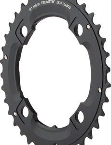 Převodník MTB 36T 104 S1 49 CHAINLINE AL5 2X10 LONG PIN BLAST BLACK (36/22)